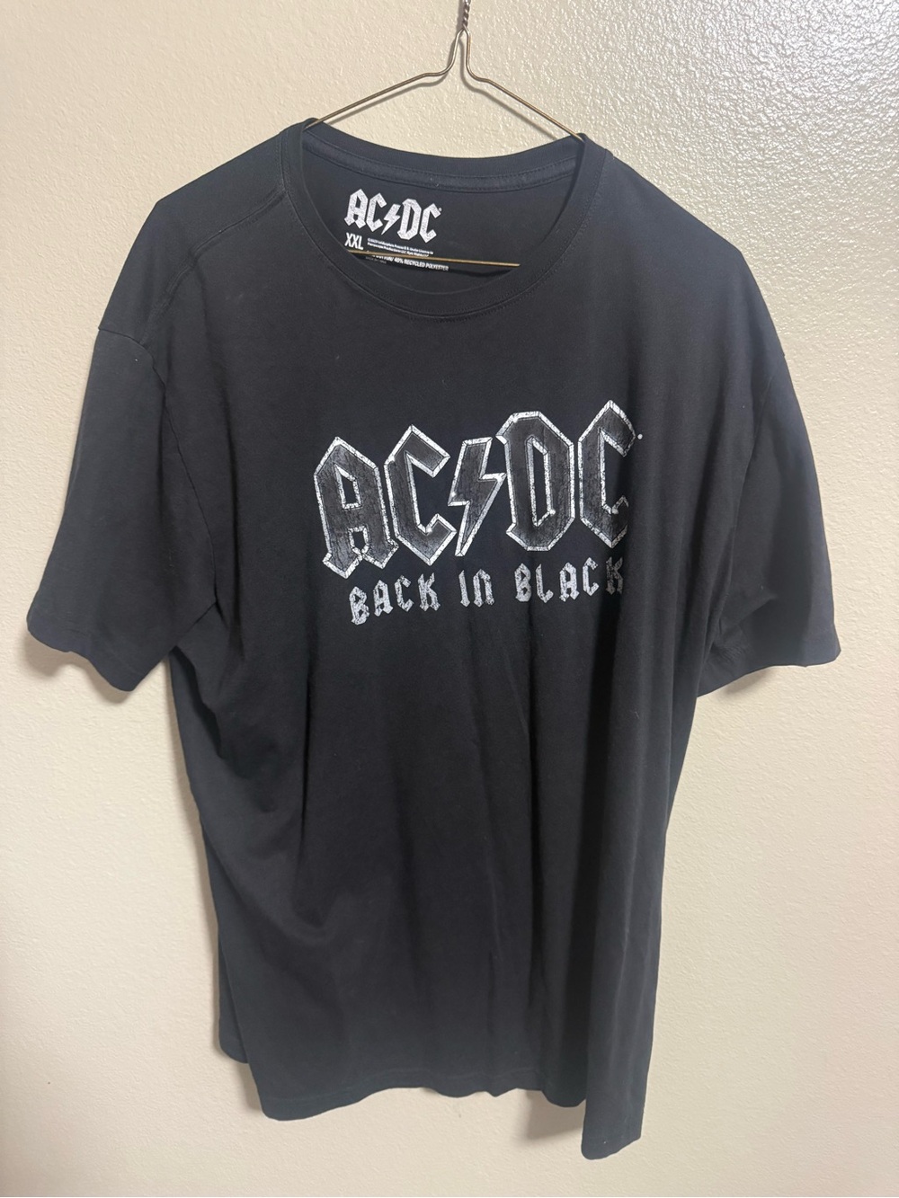 AC/DC Back In Black Graphic Tee - Black
